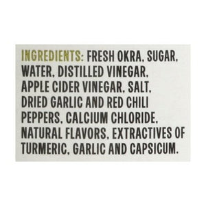 Wickles Wicked Okra 6/16 OZ [UNFI #88360]