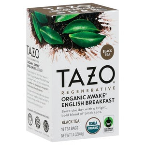 OG2 Tazo Awake English Breakfast Tea 6/16 Bag [UNFI #25171]