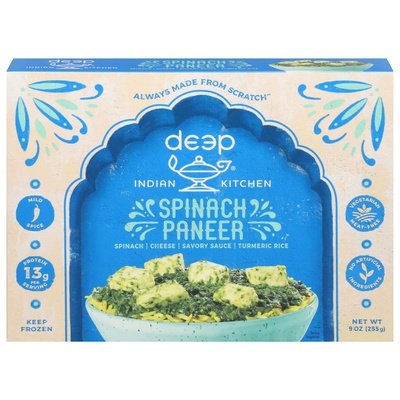 Deep Palak Paneer,Vegatarian,Gf 12/9 Oz [UNFI #29198]