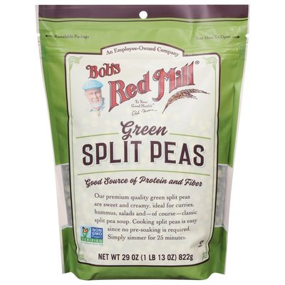 Bobs Green Split Peas 4/29 OZ [UNFI #32504]