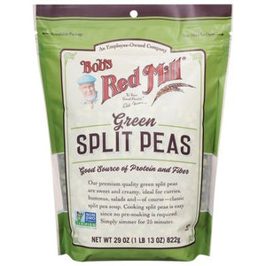 Bobs Green Split Peas 4/29 OZ [UNFI #32504]