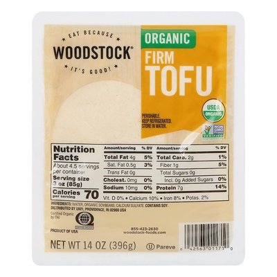 OG2 Wood Tofu Firm Wtrpk 6/14 OZ [UNFI #10506]