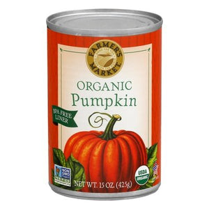 OG1 Farmers Market Pumpkin Canned 12/15 OZ [UNFI #25620]