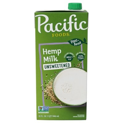 Pacific Foods Hemp Milk Orig Unswtnd 12/32 OZ [UNFI #65557]