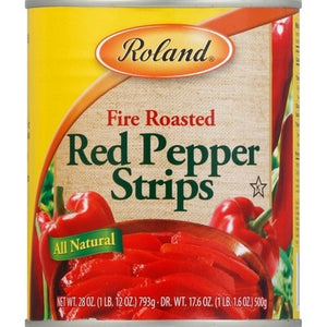 Rolands Peppers Red Roasted Strips 12/28 Oz [Peterson #21804]