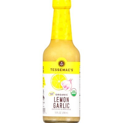 TESSEMAE LEMON GARLIC ORG 6/10OZ  [Charlies #040-06668]