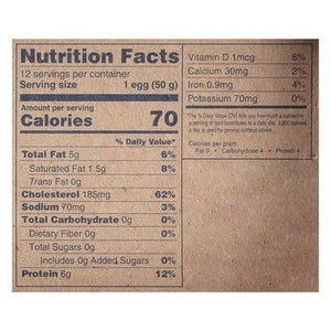 Pete & Gerrys Brown Pasture Raised Eggs 9/12 Ct [UNFI #29815]