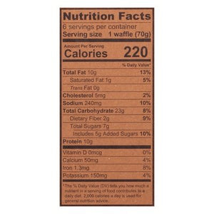 Kodiak Cakes Blueberry/Power Waffles 6Ct 8/14.82 OZ [UNFI #85710]