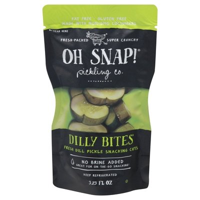 Oh Snap! Pickle, Dilly Bites 12/3.5 Oz [UNFI #48019]