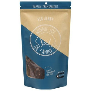 Winnie Lou The Canine Co. Elk Jerky Dog Treat 6/2.5 Oz [UNFI #1383]