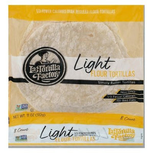La Tortilla Factory Light,8 Count  10/11 Oz  [UNFI #17956]