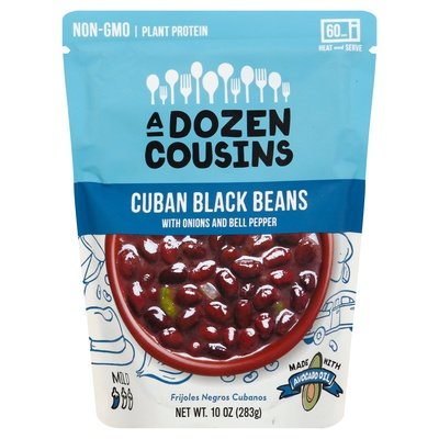 Doz Beans Cuban Black 6/10 OZ [UNFI #26747]