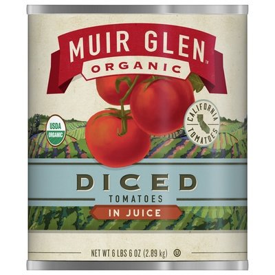 OG2 Muir Glen Diced Tomatoes 6/102 OZ [UNFI #04583]