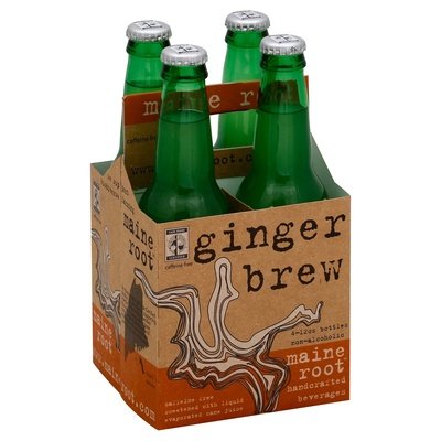 Maine Root Ginger Brew 6/4/12 Oz [UNFI #63468]