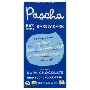 OG2 Pascha Dark Chocolate 55% Cacao 10/2.82OZ [UNFI #63625]