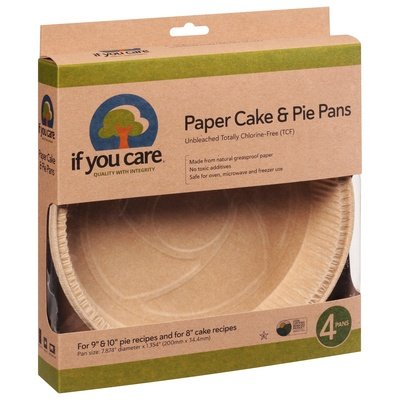 If You Care Cake And Pie Baking Pans 6/4 CT [UNFI #85014] T