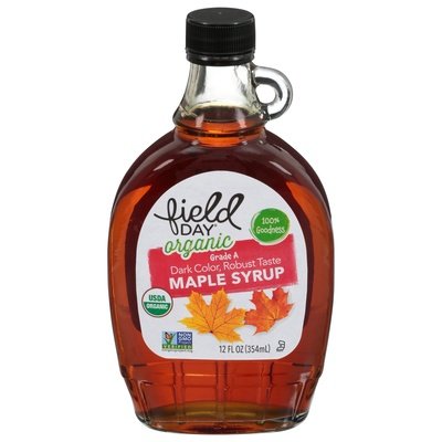 OG2 Field Day Grade A Maple Syrup 12/12 OZ [UNFI #21236]