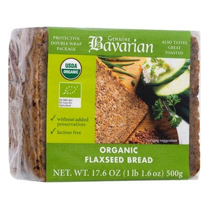 OG2 Bav Flaxseed Bread 6/17.6 OZ [UNFI #34822]