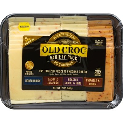 Old Croc Variety Snack Retail Tray 8/12 Oz [Peterson #24566]