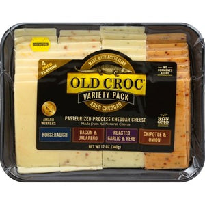 Old Croc Variety Snack Retail Tray 8/12 Oz [Peterson #24566]