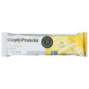 Simply Protein Protein Bar Lemon Coconut 4/8/1.41 Oz [UNFI #31225]