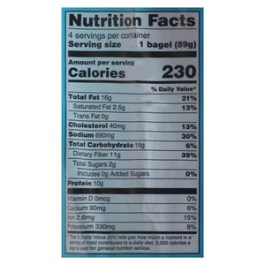 Unbun Unbagel,Keto,Evrything,Grn Fr 6/12.7 OZ [UNFI #75327]