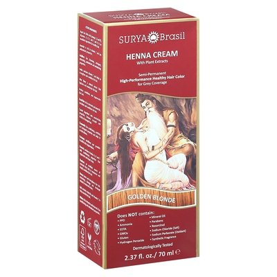 Surya Brasil Henna Cream, Gldn Blnd 2.37 Oz [UNFI #48760]