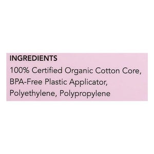 Rael Inc Organic Cotton Tampons Regular 16 Ct [UNFI #26474]