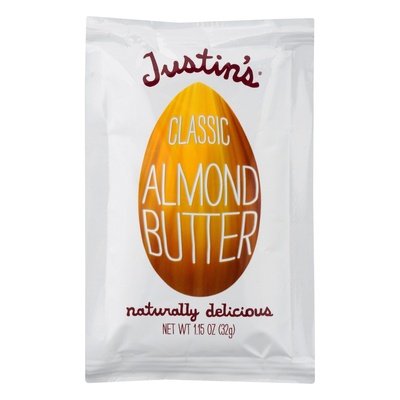 Justins Classic Almond Butter Squeeze 10/1.15 OZ [UNFI #16192]