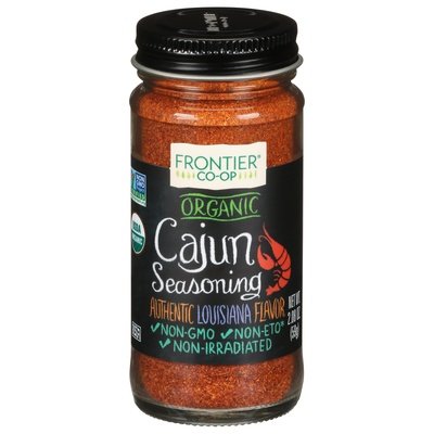 Frontier Nat Prod Co-Op Cajun Seasoning 2.08 Oz [UNFI #28537]