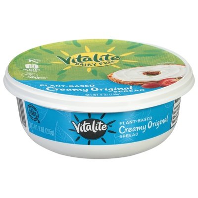 Vitalite Cream Cheese Spread Plant Bs 6/9 Oz [UNFI #78502]