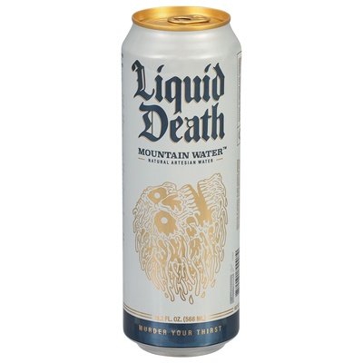 Liquid Death Mountain Water 24/19.2 Oz [UNFI #44890]