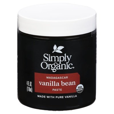 OG2 Simply Organic Madagascar Vanilla Bean Paste 6/4 OZ [UNFI #40204]