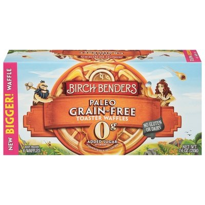 Birch Benders Paleo Waffles 8/7.4 OZ [UNFI #36192]