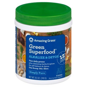 OG3 Amazing Grass Alkaline & Detox Green Sprfd 8.5 OZ [UNFI #48359] T