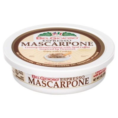 Bel Gioioso Mascarpone Espresso 12/8 Oz [Peterson #11213]