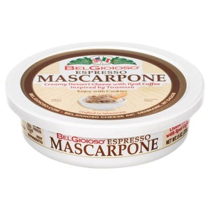 Bel Gioioso Mascarpone Espresso 12/8 Oz [Peterson #11213]