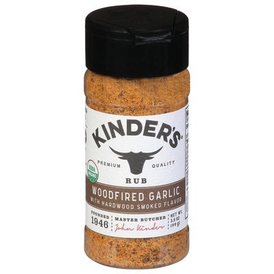 Kinders Woodfired Garlic 8/3.2 Oz [UNFI #50771]