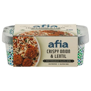 Afia Crispy Onion Lentils 6/10 Oz [UNFI #78347]