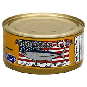 American Tuna Albcr Tuna, Pole Caught, W/Salt 12/5 Oz [UNFI #70969]