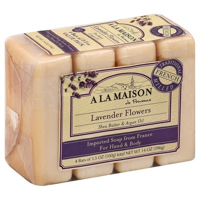 Maison Bar Soap Lav 4Pk 1/4/3.5OZ [UNFI #55240]