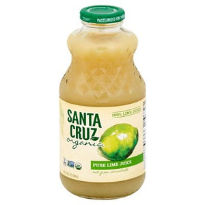 OG2 Santa Cruz Organic LimeJuice 100%,Not Concentrate 6/32 OZ [UNFI #36567]
