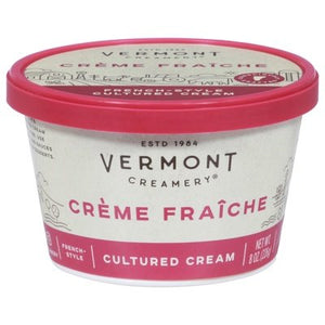 Vermont Creamery Creme Fraiche Vermont 12/8 Oz [Peterson #14206]