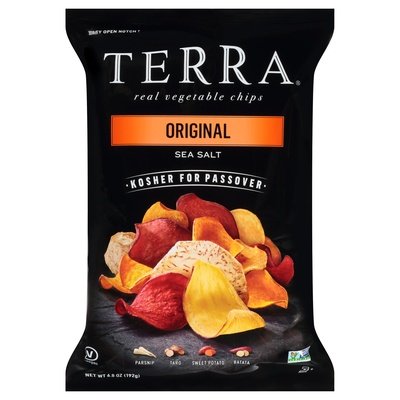 Terra Chips Sea Salt Passover Chips Orig 12/6.8 OZ [UNFI #19173]