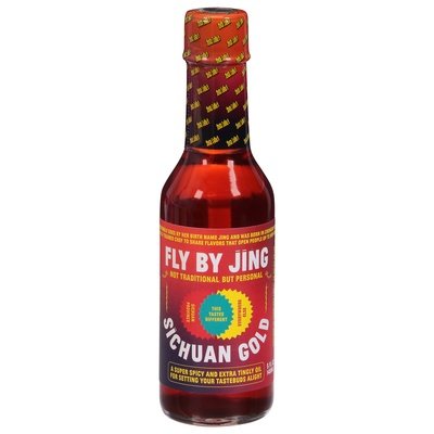 Fly By Jing Sichuan Gold Chili Oil 6/5 Oz [UNFI #28293]
