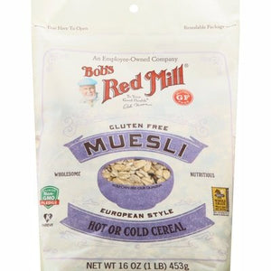 Bobs Red Mill Gluten Free Muesli 4/16 OZ [UNFI #60567]