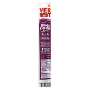 Vermont Smoke & Cure Beef Chipotle Stick 24/1 OZ [UNFI #35031]