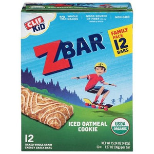Clif Kid Zbar Oatmeal Cookie 6/15.24 Oz [UNFI #18267]