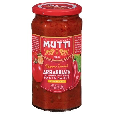 Mutti Arrabbiata Pasta Sauce 6/24 Oz [UNFI #77237]