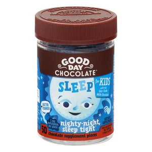 Good Day Chocolate Kids Sleep Choc Supp 50 TAB [UNFI #13002] T